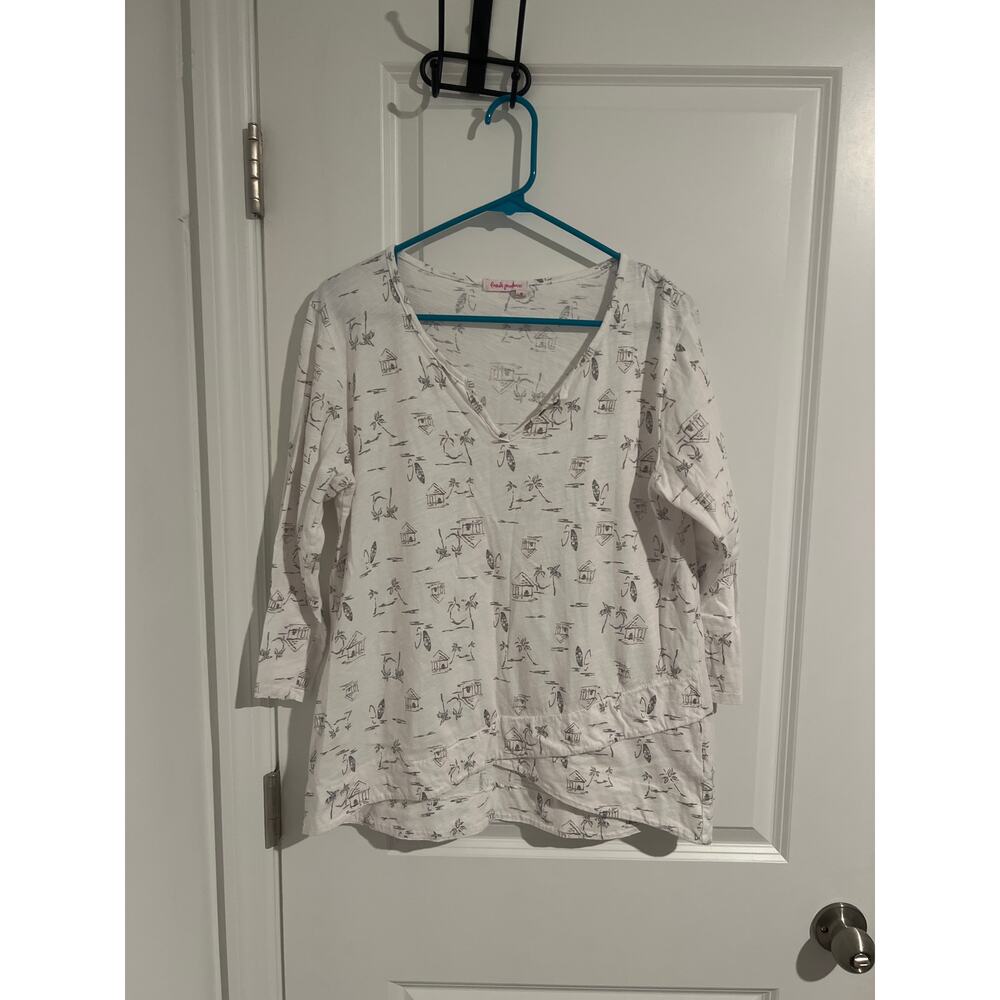 Fresh Produce Jordan Top Tunic “Seascape” – Size Medium